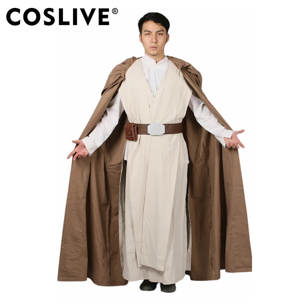 Cosplive 2019 костюм Люка Скайуокера на Хэллоуин люка наряд для косплея Звездные войны