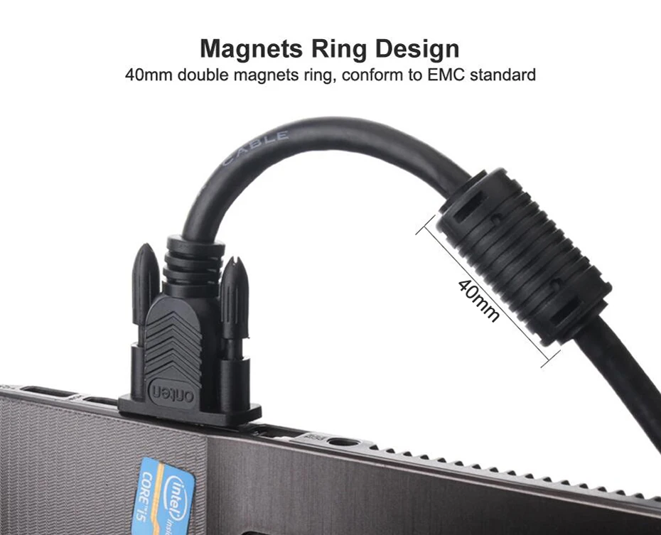 VGA to VGA  Adapter Converter VGA Cable 5