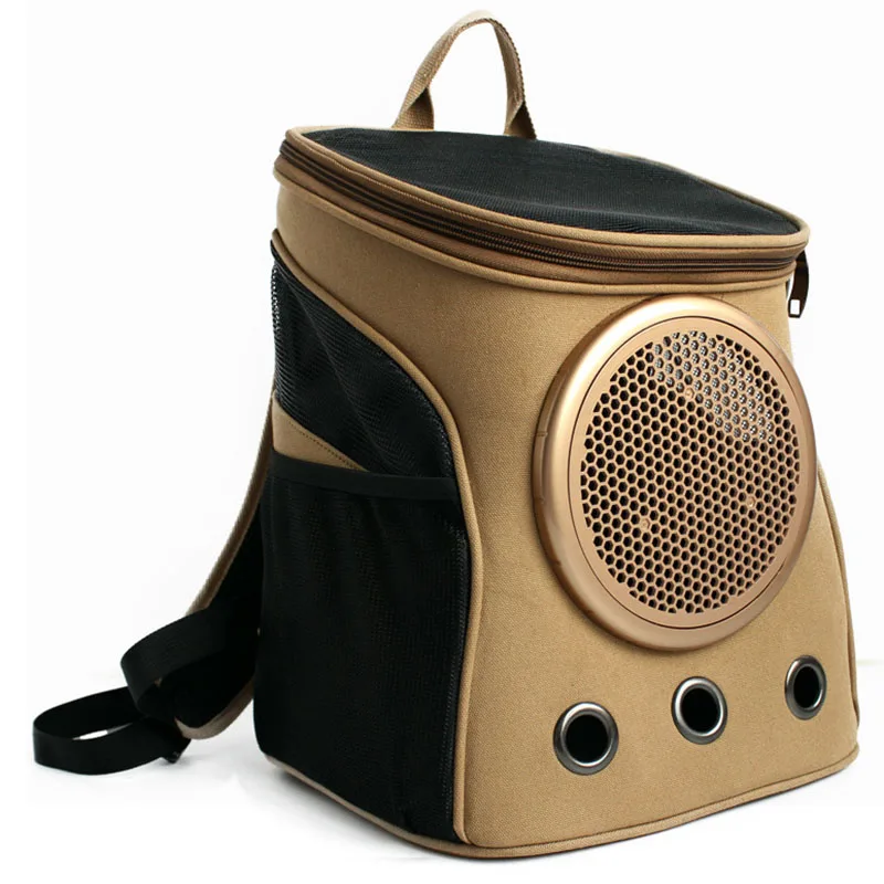 High Quality Canvas Space Capsule Car Cat Backpack Bubble Window for Kitty Puppy Small Dog Carriers Crate Outdoor Travel Bags8