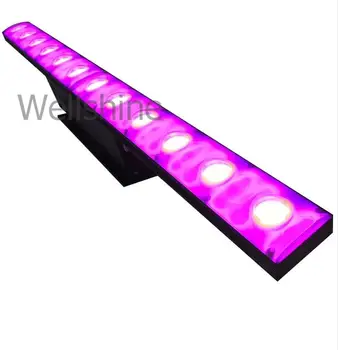 

10 PCS/Lot Color Change Wall Washer bar dj lights 12x3w Warm White Stage Lighting