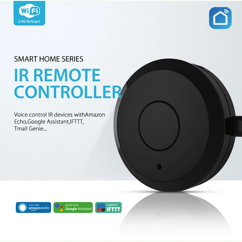 

NEO Coolcam NAS-IR03W Universal Smart Remote Controller Home Appliances WIFI+IR Switch 360 Degree for Air Conditioner TV