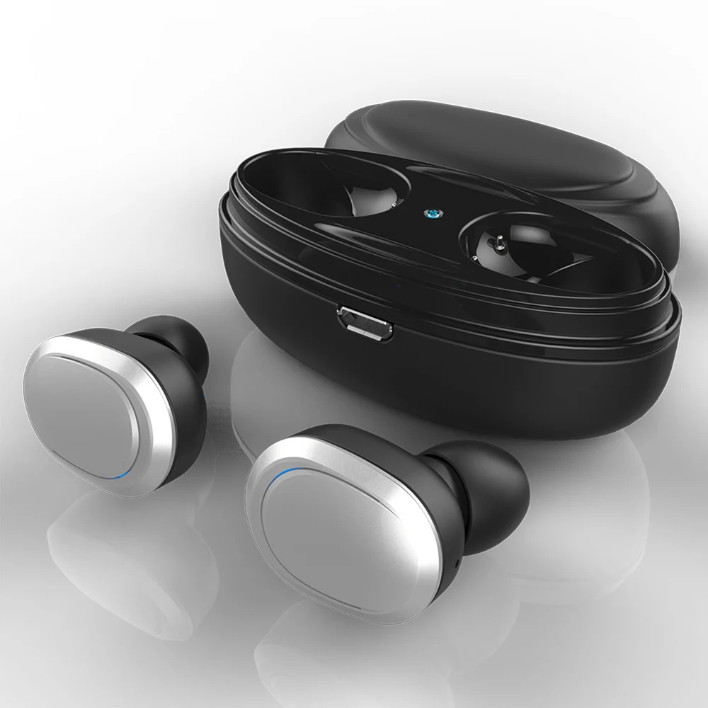 T12 двойные беспроводные наушники-вкладыши Bluetooth-микрофон стерео музыкальные
