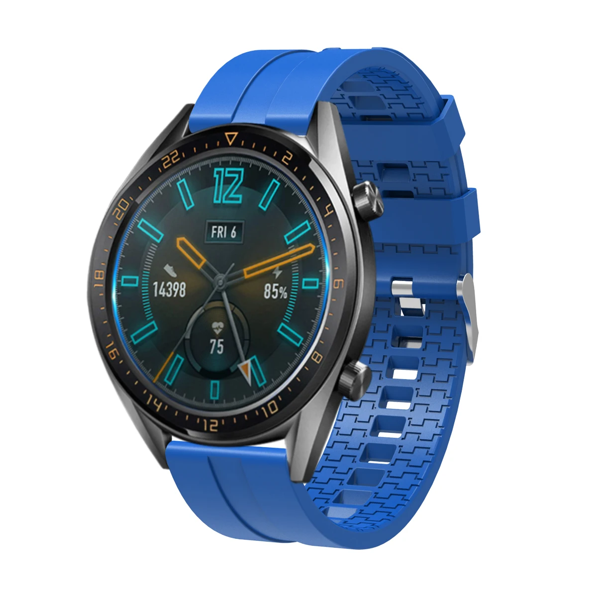 

22mm Quick Release Silicone Strap for Samsung S3 Galaxy Watch 46mm Ticwatch for Huawei 2 GT Magic Dream Huami Amazfit Watchband