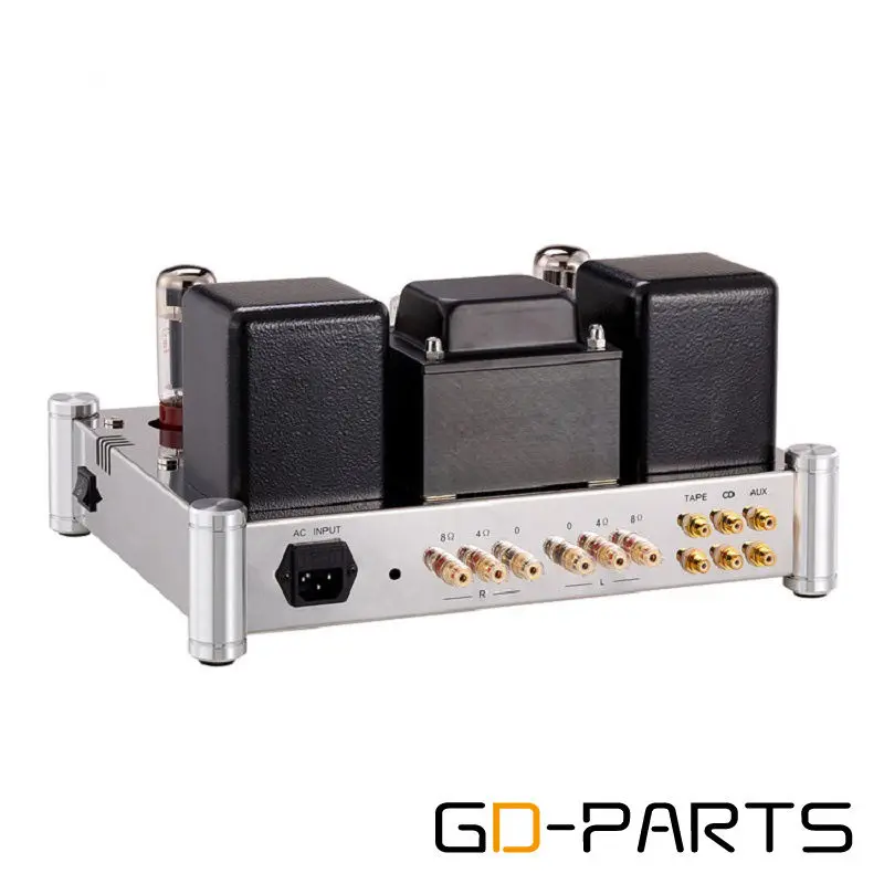 Push Pull EL34 вакуумный трубчатый усилитель HIFI аудио стерео винтажный встроенный 35 Вт