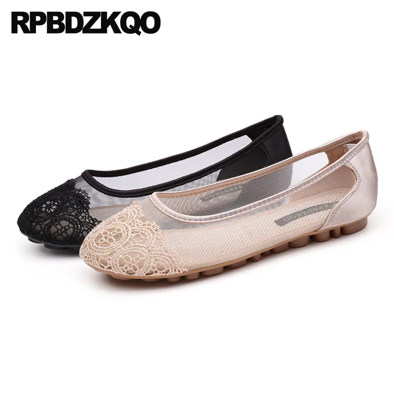 lace ballerina shoes