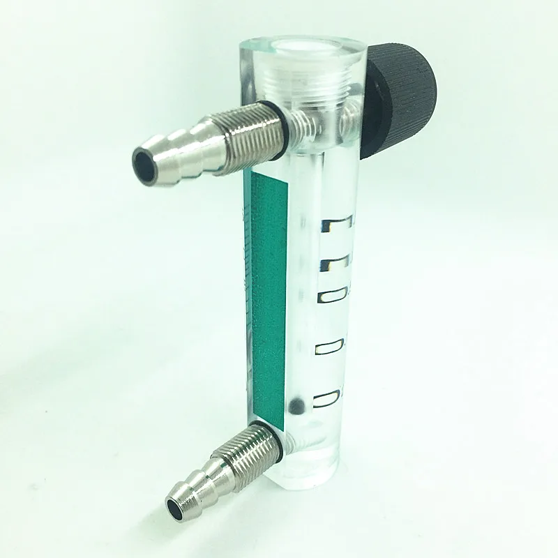 Air Oxygen Gas flow meter flowmeter caudalimetro counter flow indicator O2 oxigen gas meter flow device switch 0.1-1.5Lmin 4