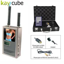 Автоматическое сканирование Портативной Беспроводной камеры сканер безопасности для дома и офиса Беспроводная камера охотник детектор A/V приемник монитор