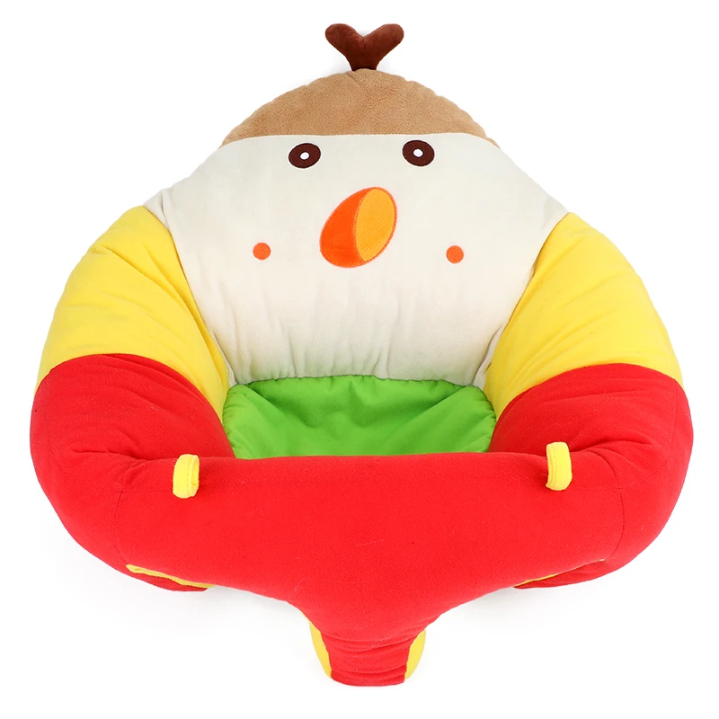 Поддержка мягкий портативный мультфильм животное сиденье, стул для кормления с игрушками крепления безопасности сиденья младенческий