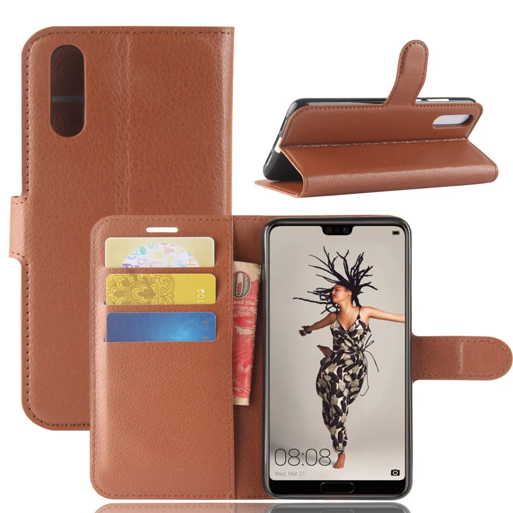 

Flip Leather Cover Case For Huawei P Smart Phone Wallet Case For Huawei P30 20 10 Pro P9 Plus Back Shell etui cover For P30 Pro