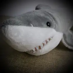 Оригинальная большая белая акула Имитация животных человек-едящая Акула материал животное плюшевая игрушка кукла детский подарок на день