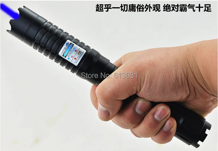

2019 Newest Super 5mw Blue Laser Pointer Combustion Lgnition / Cutting /Irradiate 10000m laser blue Flashlight