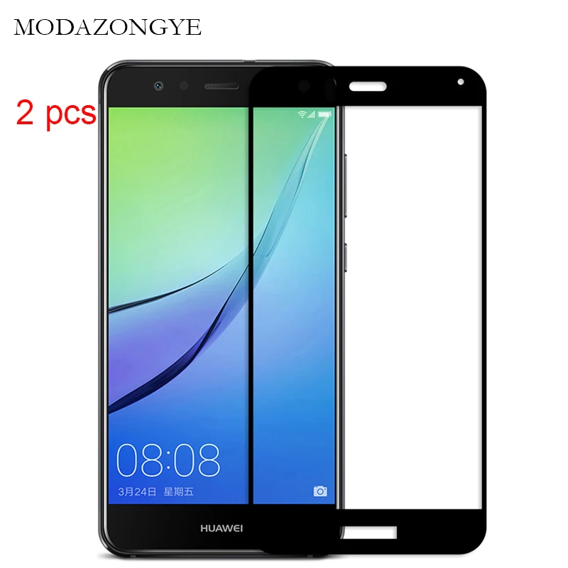 2pcs Tempered Glass For Huawei P10 Lite Screen Protector Huawei P10 Lite WAS-LX1 Screen Protector Glass Full Cover Film (6)