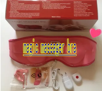 

dhl magic massager bar &reast Health Care Beauty Enhancer Grow Bigger Magic Vibrating Massage Bra Massager 220v Chargeable