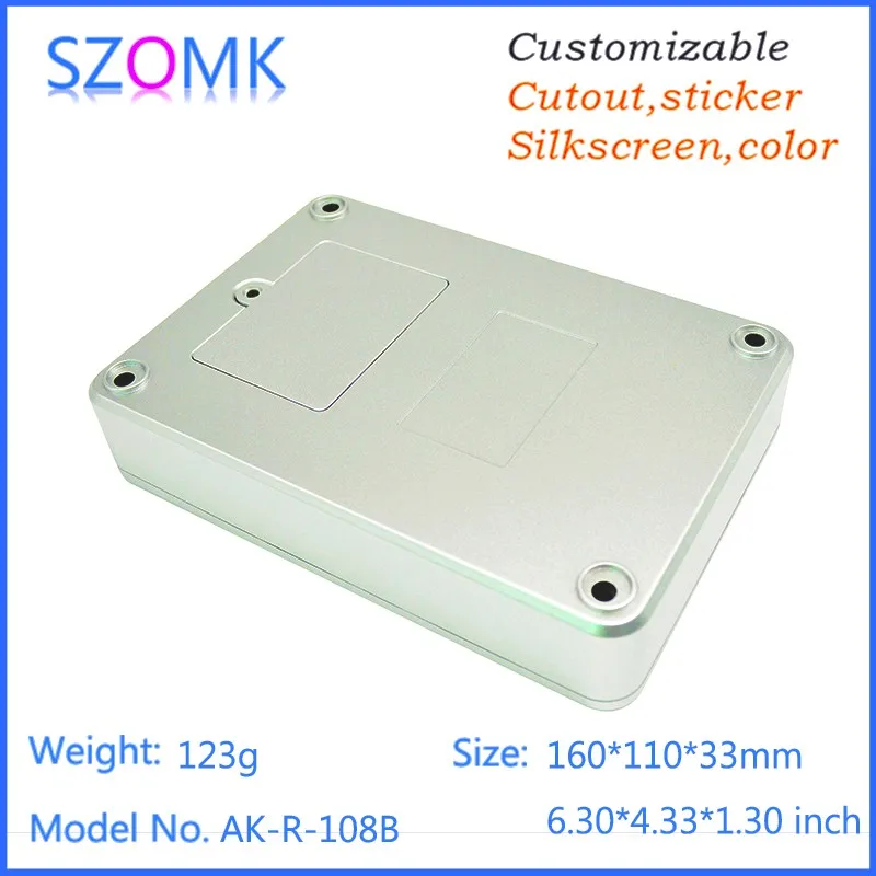 szomk IC card reader plastic enclosure for electronics project plastic sensor junction box distribution box instrument case plastic housing for pcb (5)