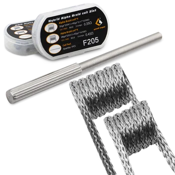 

Newest Original 30ft Geekvape Hybrid Alpha Braid Coil 2 in 1 for Electronic Cigarette RDA RTA RDTA Atomizer Tank DIY Coils