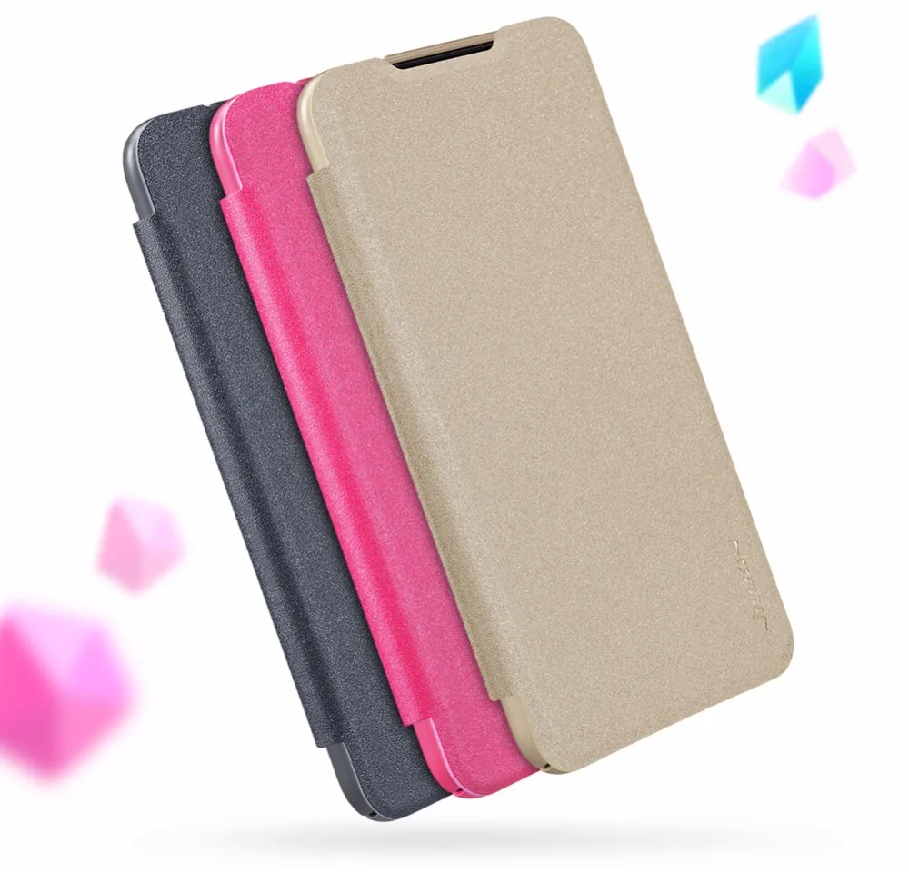 Матовый кожаный чехол-книжка для xiaomi redmi note 7 NILLKIN блестящий чехол-накладка