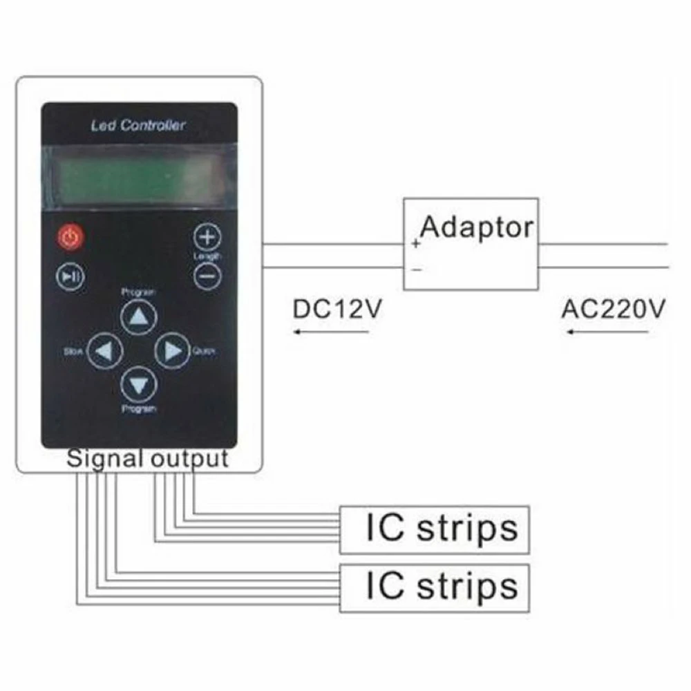 20pcs-12V-WS2811-1903-1812-IC-RF-Remote-LED-Controller-For-SMD-5050-Magic-Dream-Color