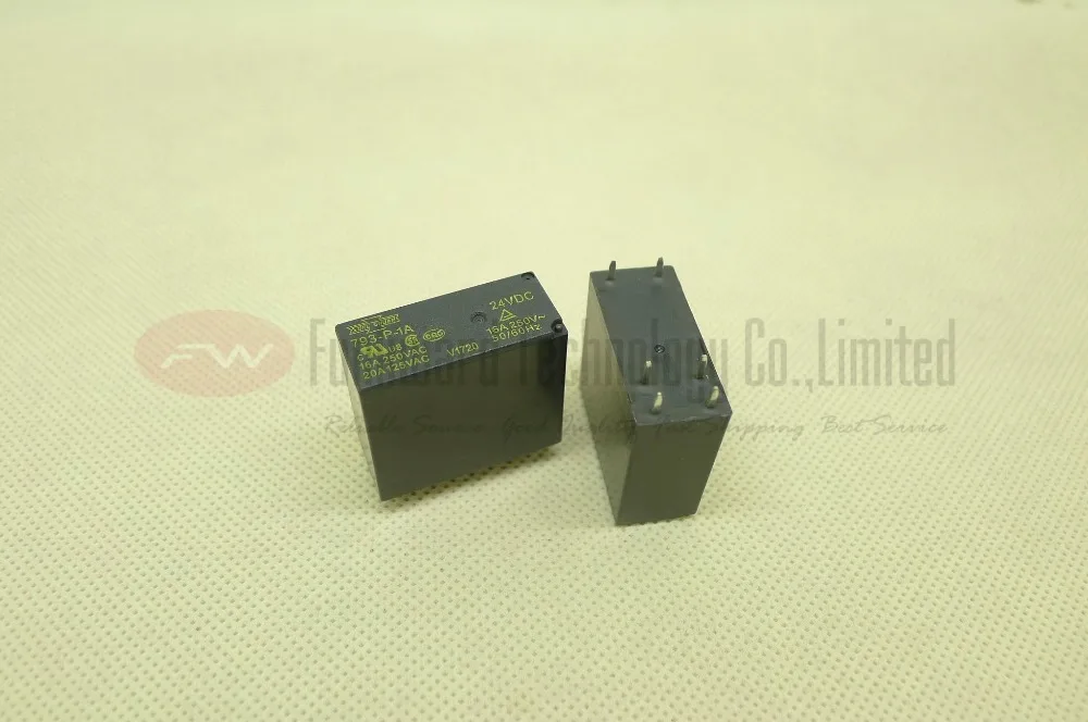 

793-P-1A-24VDC 793-P-1A-12VDC 793-P-1A-18VDC Power Relay 16A 250VAC 6 Pins
