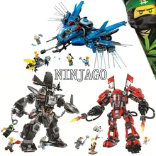 

Bela Compatible legoe giftse Ninjago Movie 800+pcs Garma Mecha Man The Fire Mech Lightning Jet Building Block 70613 70614 70615