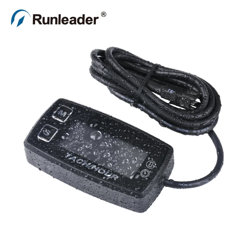 Runleader светодиодный счетчик часов Tach HM035L Тахометр для мотоцикла мотокросса
