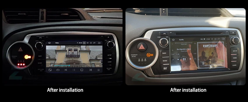 Discount 7" IPS Android 9.0 Car DVD 2 Din Auto Radio For Toyota Yaris 2012-2017 GPS Navigation Multimedia CarPlay WIFI Audio Video Stereo 5