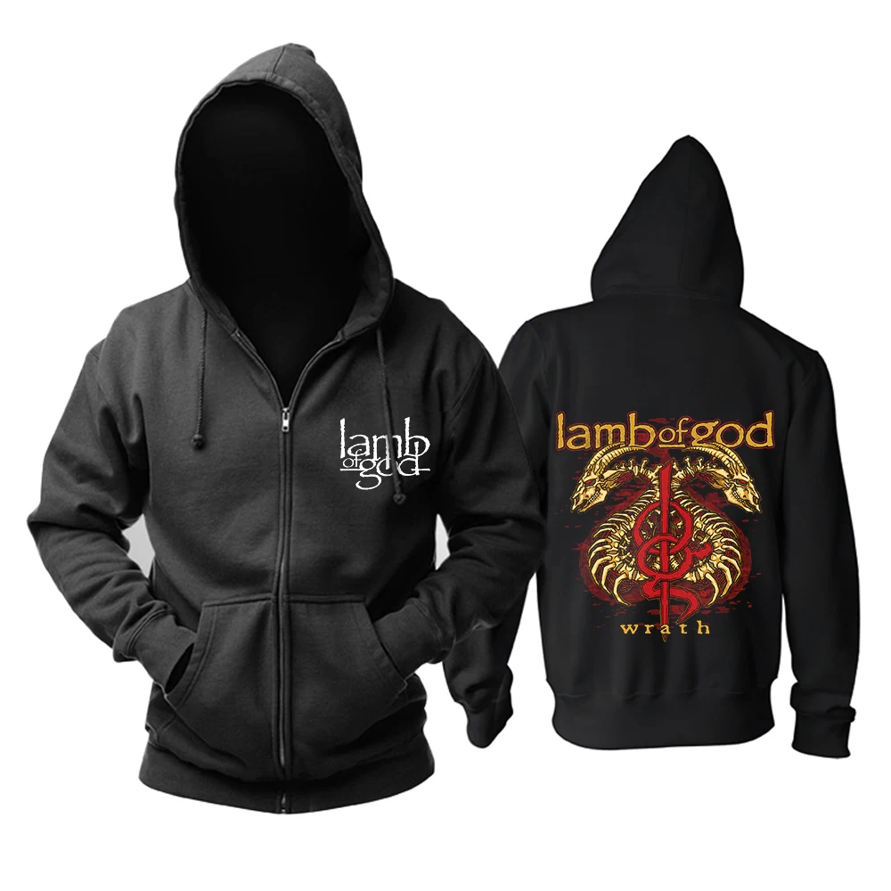 

Bloodhoof LAMB OF GOD BAND SACRAMENT METAL cotton HOODIE Asian Size