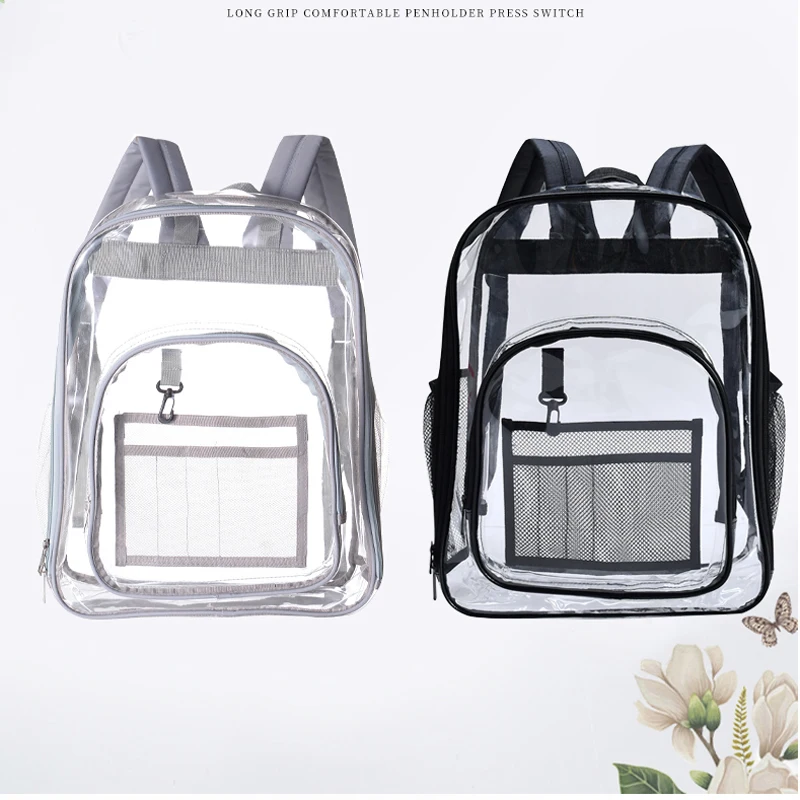 clear backpack purse