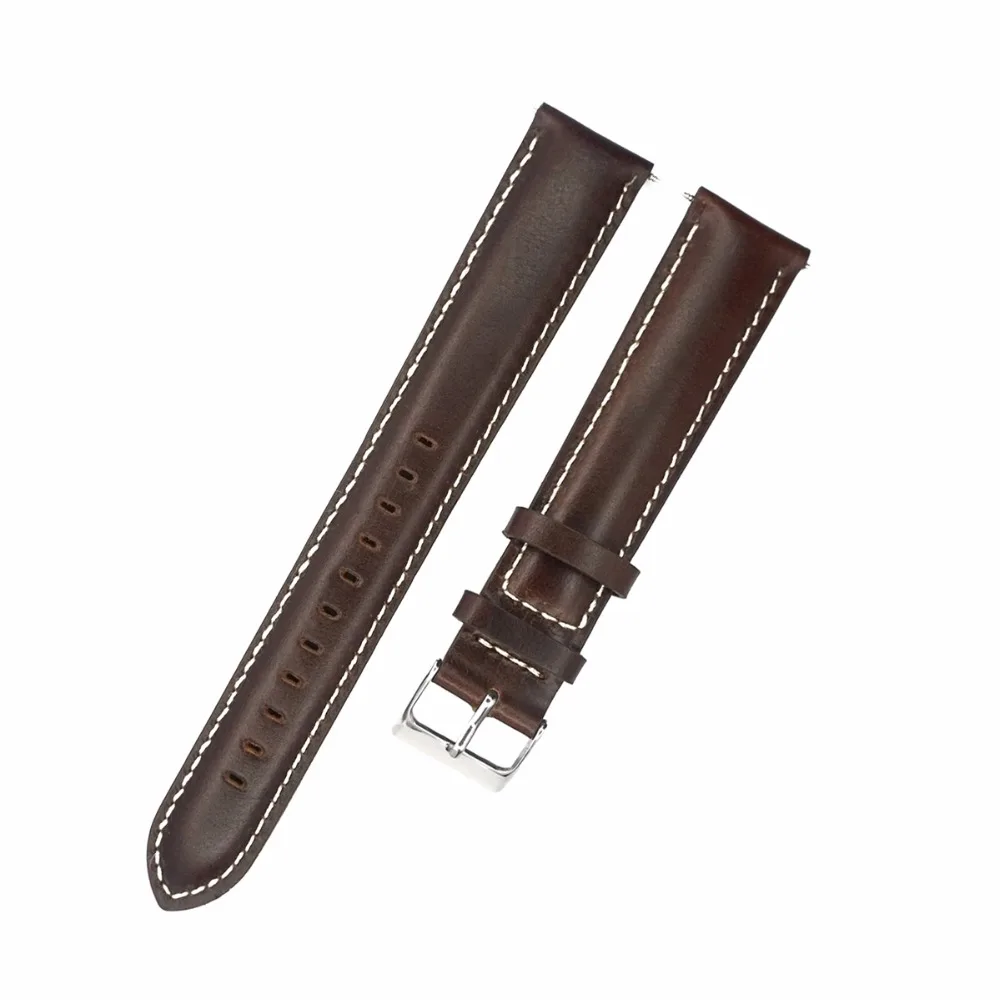Ремешок для часов из натуральной кожи 18/20/22/24 мм|strap 18mm|genuine leather watch strapwatch strap |