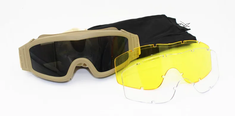 Специальные уличные походные горные спортивные очки высокого качества fan eyewear Военная активность солнцезащитные очки тактические очки