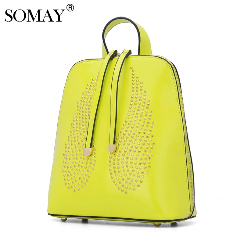 

2016 New Fashion Women BackpacksWomen's PU Leather BackpacksGirl School style Bag High Quality Ladies Bags Designer WomenBackpac