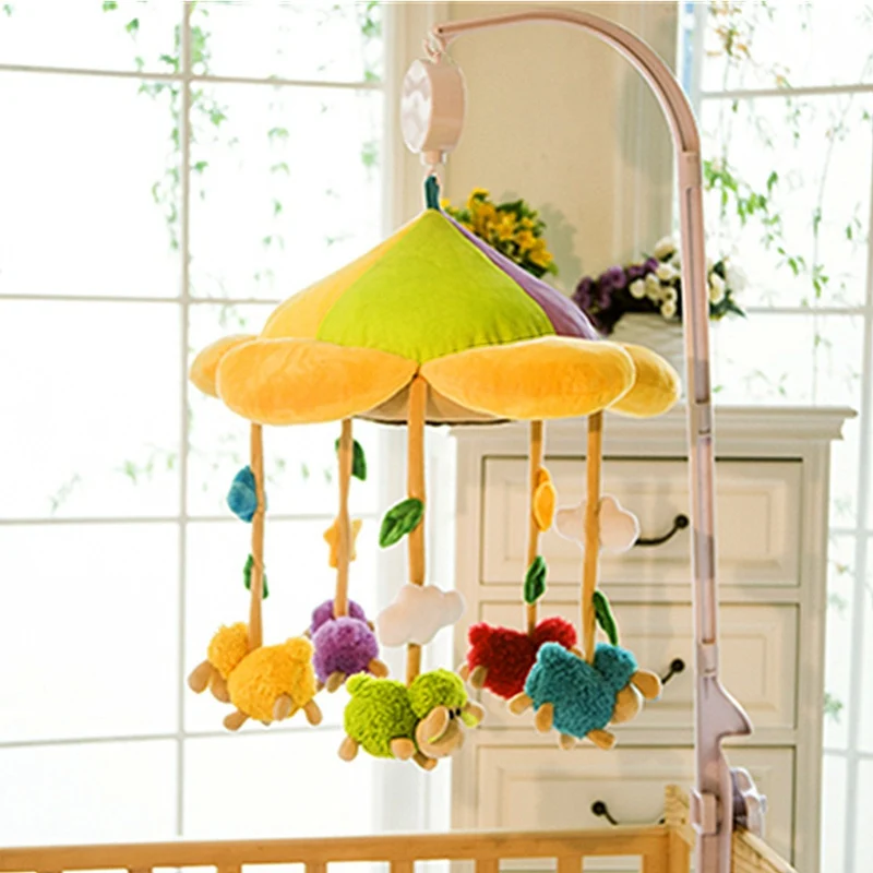 

1pc DIY Music Box Clockwork Type Movement Music Box Kids Bedding Toy Children's Baby Toys Rotary Baby Mobile Crib Bed Toy