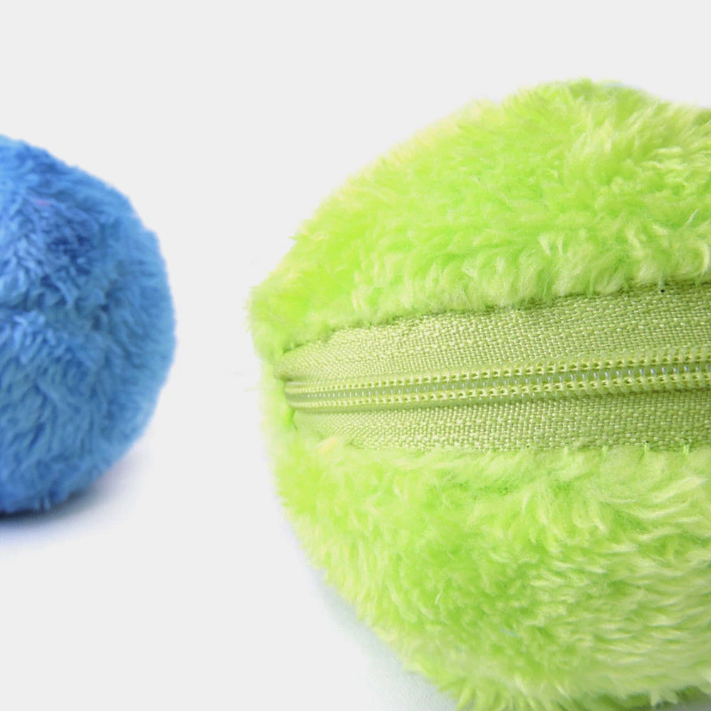 fluffy dog ball