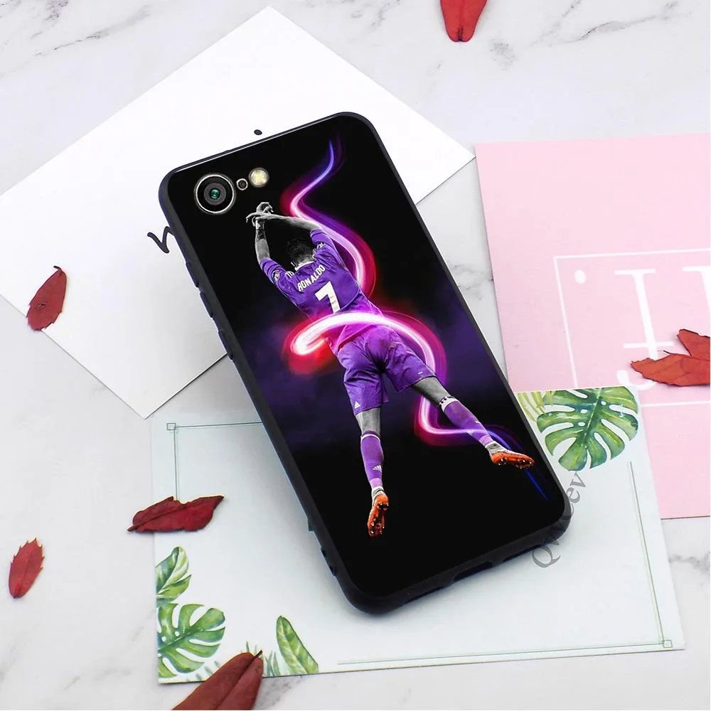 Colorful Football star Real Cristiano Ronaldo CR7 Phone Cover for iPhone X Case 6 6S XR Xs Max 8 Plus 7 5S 5 SE Cases Colorful Football star Real Cristiano Ronaldo CR7 Phone Cover for iPhone X Case 6 6S XR Xs Max 8 Plus 7 5S 5 SE Cases