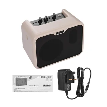 

MA-10B Mini Portable Electric Bass Amplifier Speaker 10 Watt Amp Normal/Drive Dual Channels with Power Adapter
