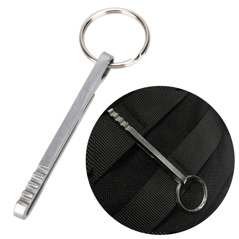 

Outdoor EDC Keychain Multi Tools Alloy Key Chain EDC Clip Clamp Clasps for Camping Travling Camping Survival Gear