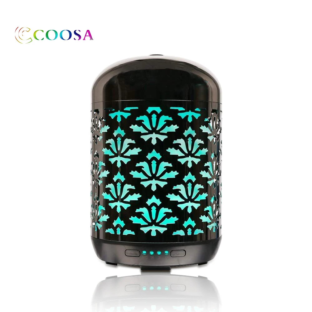 

Handmade Essential Oil Diffuser 250ml Cool Mist humidifier Whisper-Quiet Ultrasonic Metal fogger For Baby Nursery Bedroom Office