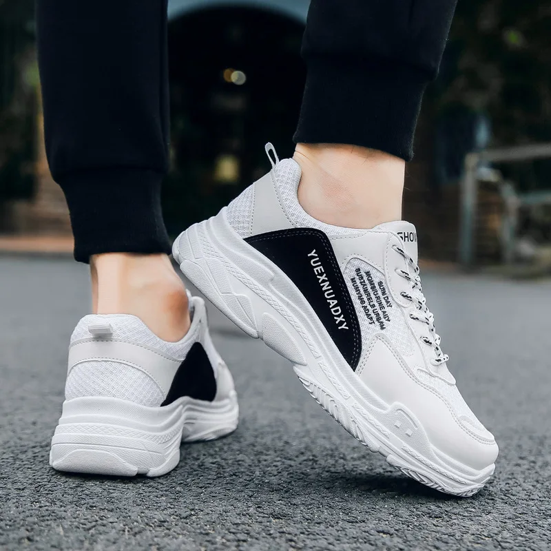 Shoe Man Leisure Time Sneakers Men Dad Shoe White Mens Platform Shoes Casual Tenis Masculino Adulto Loafers Zapatos De Hombre