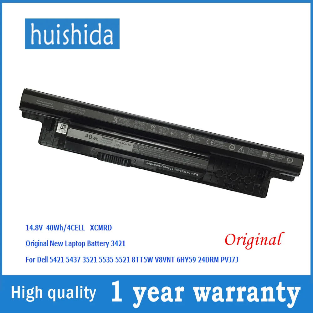 14 8 V 40Wh XCMRD новый оригинальный аккумулятор для ноутбука Dell Inspiron 3421 14R 5421 3521 5521 3437 3537