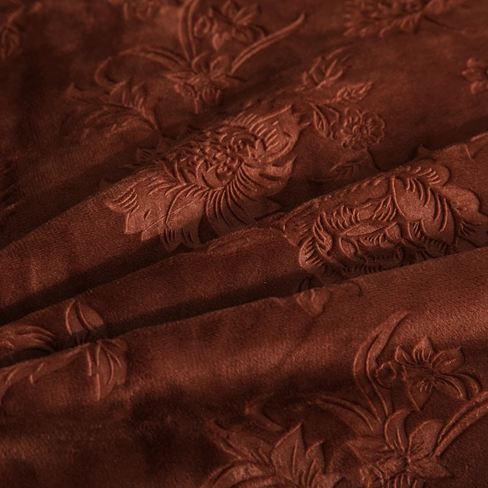 Коричневый диван Подушка Чехол сплошной цвет стрейч мебель чехлы для гостиной Полиэстер Эластичный чехол на весь диван плюш