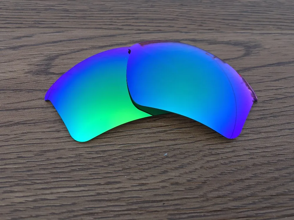 Inew Emerald Green polarized Replacement Lenses for Half Jacket 2.0 XL