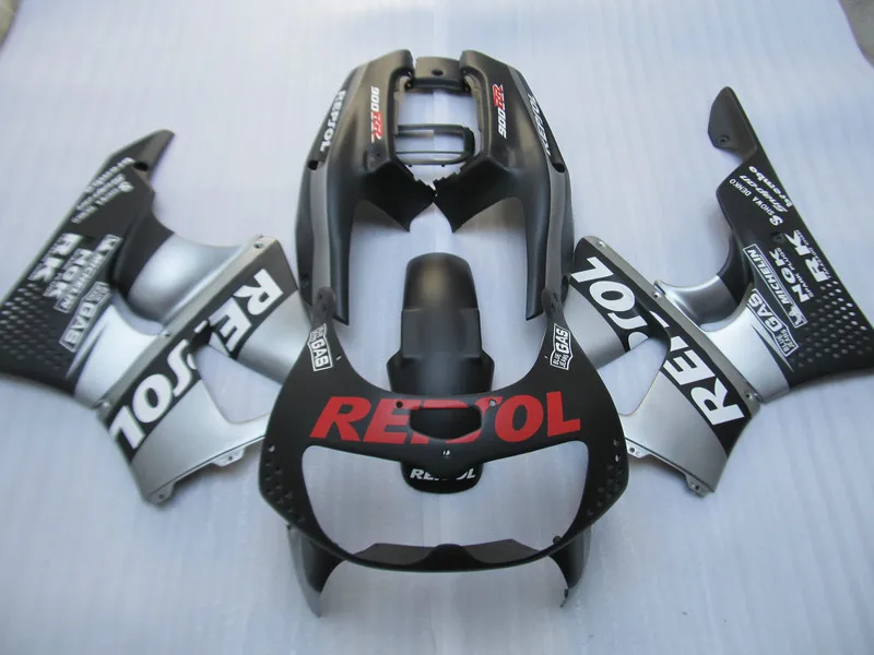 

Motorcycle Fairing kit for HONDA CBR900RR 89396 97 CBR 900RR 1996 1997 CBR 900 ABS Sivler black Fairings set+gifts HA09
