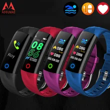 Смарт-браслет S5 IP68 Водонепроницаемый плавательный сердечного ритма умный Браслет приборы для измерения артериального давления крови кислородом монитор сердечного ритма Смарт дыхание света Фитнес трекер