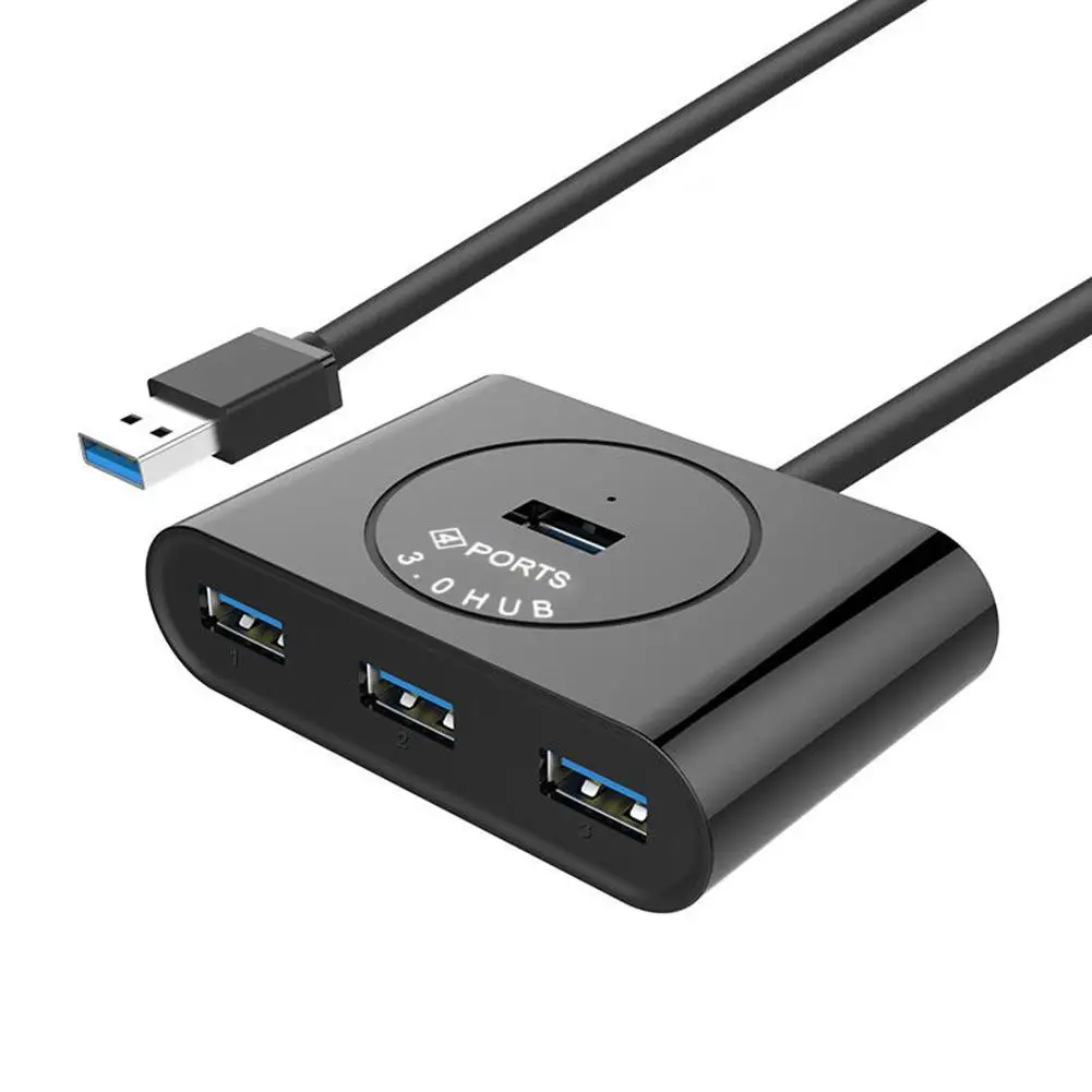 Splitter USB Hub 4 Ports Adapter USB 3.0 For Macbook Laptop PC Computer HDD