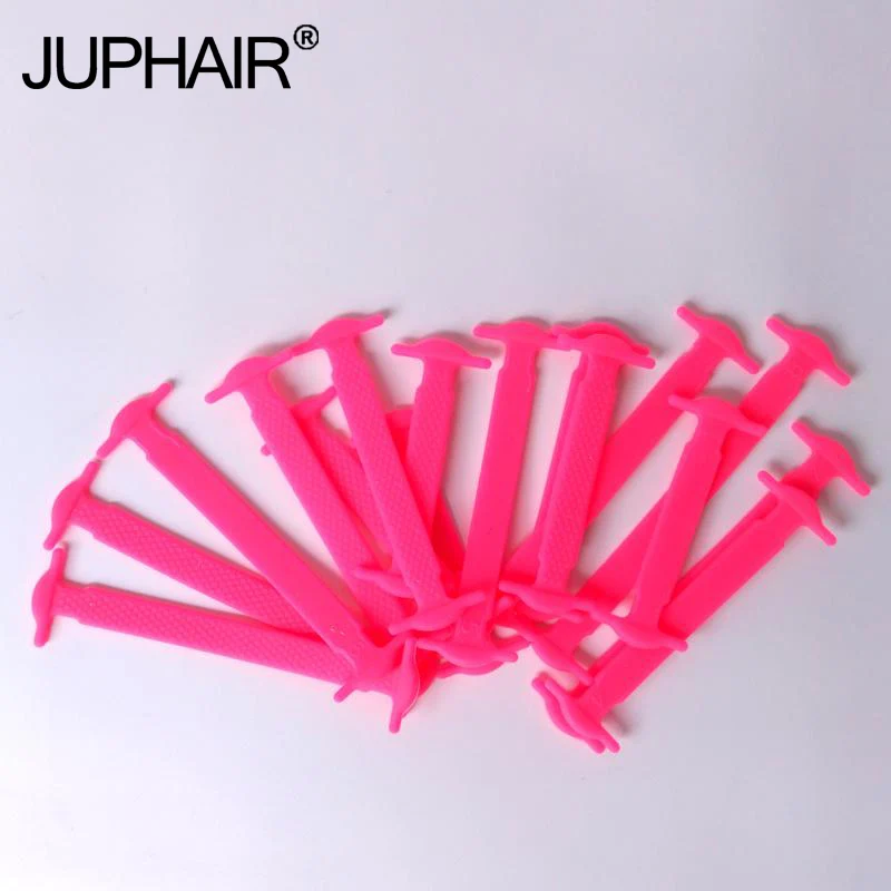 

JUP 1-50 Sets Pink Newest Packing Castle Colorful Athletic Running None Necktie Elastic Silicon Shoelace Shoe String Laces Style