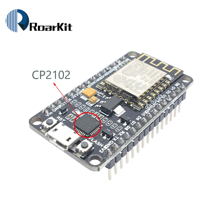 ESP8266 CH340G NodeMcu V3 Lua беспроводной wifi модуль Разъем макетная плата ESP-12E Micro USB ESP8266 CP2102 на основе L293D - Цвет: CP2102