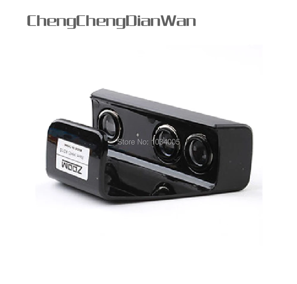 Chengchengdianwan Zoom Gioca Gamma Riduzione Lens Wide Angle Universale Adattatore Per Xbox 360 Sensore Kinect 360 Nero
