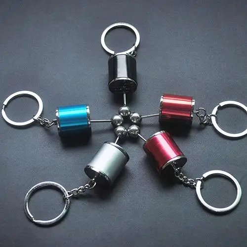 

Men's Women's Creative Auto Part Model Gear Box Shifter Keychain Key Chain Ring