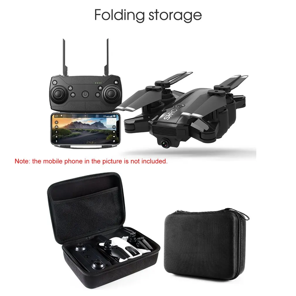 

H1G RC Drone Quadcopter 720P/1080P 2.4G/5G FPV Aircraft GPS Positioning One Key Return Foldable VR Live Flight 25mins Flying