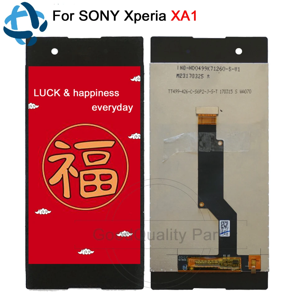 5 0 дюйма для SONY Xperia XA1 XA 1 G3116 G3121 G3123 G3125 G3112 ЖК-дисплей дигитайзер Сенсорное стекло