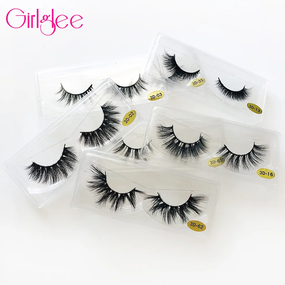 

Sexy 3D Mink False Eyelashes Handmade Daily Make Up 3D Lashes Eyelash Extension 100% Mink Hair Cruelty Free Professional Makeup